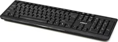Tastatura Logo Cut US, cu cablu, negru, EN