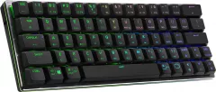Tastatura mecanica gaming Cooler Master SK622 Space Gray, RGB, Red Switches, Low Profile