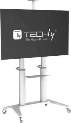 Techly Suport pentru tablă interactivă Techly 70-120" 140kg alb