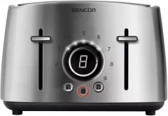 Toaster 4 felii Sencor STS 5070SS 1600W, 9 nivele de prajire