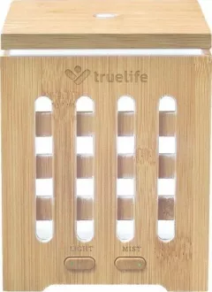  Umidificator de aer din bambus   TrueLife AIR Diffuser D7, 7W,200 ml,Rețea