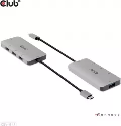 USB Club 3D HUB 4x USB-A 3.2 Gen2 (CSV-1547)