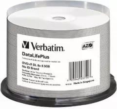Verbatim DVD+R 8,5 GB 8x 50 buc (43754)