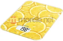 Cantar de bucatarie Beurer KS19 Lemon, 5 kg, taste senzori