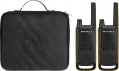 Walkie Talkie Motorola Talkabout TLKR T82 Extreme RSM cu microfon speaker, set 2 bucati