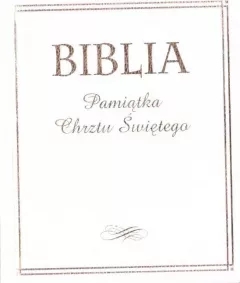 Editura Eparhială și Tipografia în Biblia Sandomi. Suvenir al Sfântului Botez (aurit)