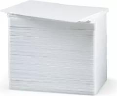 Card PVC Zebra Premier, CR80, alb -CR80, 30mil, alb, comanda minima 100 carduri