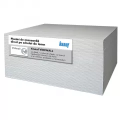 Placa gips Knauf Vidiwall 12.5 2600x1200