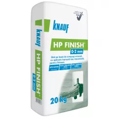Glet pentru finisaje interioare pe baza de ipsos Knauf HP Finish Plus 20 kg