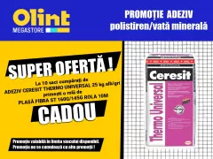 Adeziv Ceresit polistiren / vata minerala Thermouniversal 25 kg