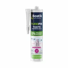 Adeziv de contact Bostik Purefix, transparent, ambalare 290 ml