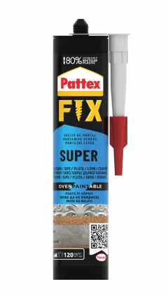 Adezivi & Siliconi - Adeziv de montaj Pattex Fix Super, alb, 400 g, olint.ro