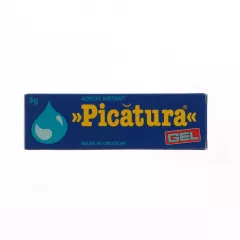 Adeziv universal, Picatura gel, ambalare 3 g