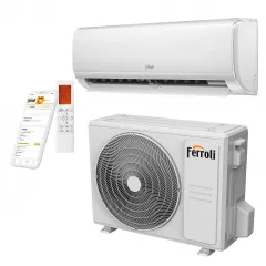 Aer conditionat Ferroli Giada S, 12000 BTU, A++/A+, inverter, Wi-Fi