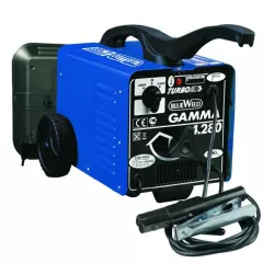 Aparat sudura MMA Telwin GAMMA4.280, 220 A, electrozi 2-5 mm, cu accesorii