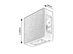 Aplica LED exterior LIPPA 6W 7317 Rabalux