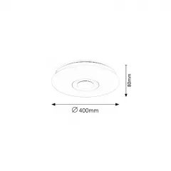 Aplica LED Murry, putere 24 W, Rabalux 4541