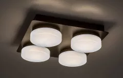 Aplica LED pentru baie Attichus D28, Rabalux 75004, putere 21 W, culoare neagra