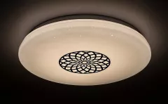 Aplica LED Rabalux 5364, model Ophelia, diametrul 400 mm, putere 24 W, RGB WIFI