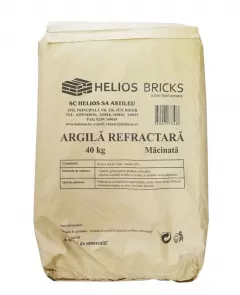 Argila refractara, ambalare 40 kg