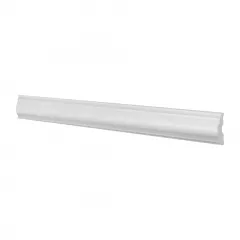 Bagheta decorativa, Intero HW-2 din plastic duropolimer, 20 x 40 mm, lungime 2 m culoare alb