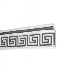Bagheta decorativa Marbet din polistiren B-21 28x73x2000 mm   lungime 2 m culoare alb