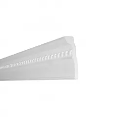 Bagheta decorativa Marbet din polistiren B-52 Alb 34 x 98 x 2000 mm, lungime 2 m, culoare alba