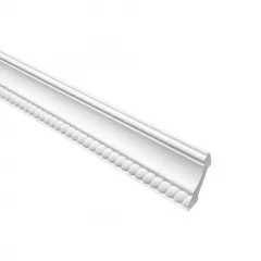 Bagheta decorativa Marbet din polistiren B-7  53x53x2000 mm lungime 200x7.5 cm culoare alba