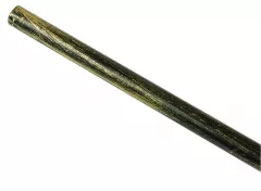 Bara fier forjat pentru galerie grosime 20 mm negru auriu 160 cm