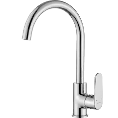 Baterie bucatarie pipa inalta Dima BQD 068D, monocomanda, crom