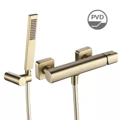 Baterie de dus Tores BVT G41D, monocomanda, auriu