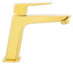 Baterie lavoar Ferro Vitto Gold Verdeline BVI2VLG, monocomanda, auriu