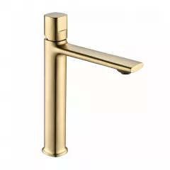 Baterie lavoar inalta Tores BVT G2ND, monocomanda, auriu