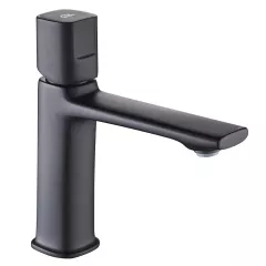 Baterie lavoar verticala Laveo Tores BVT 722D, monocomanda, negru