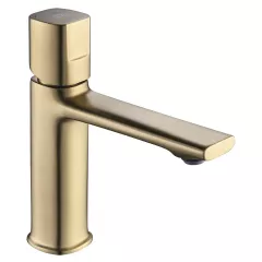 Baterie lavoar verticala Laveo Tores BVT G22D, monocomanda, auriu