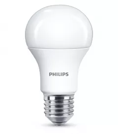 Bec LED  Philips A60, soclu E27, putere 75 W, lumina calda 827