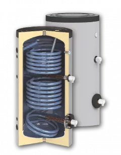 Boiler Radox DOX WT2 300, cu doua serpentine, 300 L