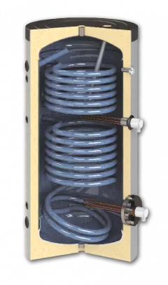 Boiler Radox DOX WT2 300, cu doua serpentine, 300 L