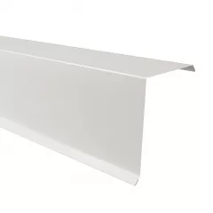 Bordura fronton mare Rufster Eco 0,45 mm grosime 9002 alb