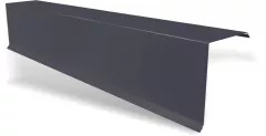 Bordura fronton standard Rufster Premium 0,5 mm grosime, 7016 MS gri-antracit mat structurat