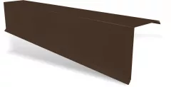 Bordura fronton standard Rufster Premium 0,5 mm grosime, 8019 MPR maro-grafit super-poliester