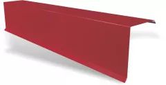 Bordura fronton standard Rufster Premium 0,5 mm grosime, 3011 MS rosu mat structurat