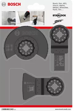 Bosch set de 3 accesorii pentru multifunctionala 2.607.017.324