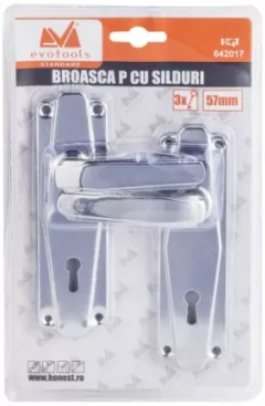 Broasca Tip P cu Silduri,finisaj crom, dimensiuni 57 x 100 x 60 mm