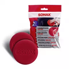 Burete moale SONAX pentru aplicarea solutiilor, set 2 buc