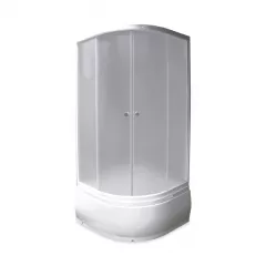 Cabina dus 8205A, cada inalta, 80x80x200 cm