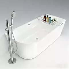 Cada Freestanding AF252 L, dimensiune 170 x 75 x 58 cm, culoare alba
