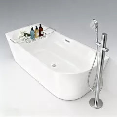 Cada Freestanding AF252 R, dimensiune 170 x 75 x 58 cm, culoare alba