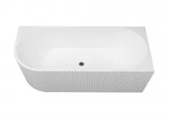 Cada freestanding BALI dreapta DR 9039, 170x80x56 cm, alb