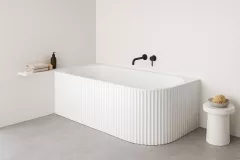 Cada freestanding BALI stanga ST 9038, 170x80x56 cm, alb